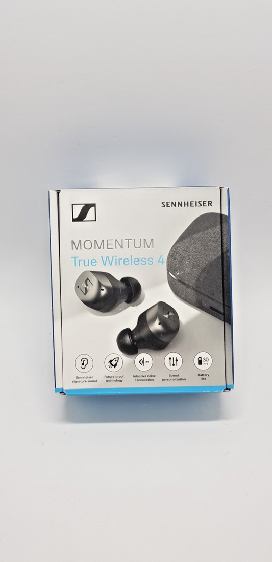 Sennheiser Momentum 4 True Wireless SCHWARZ, Neuwertig