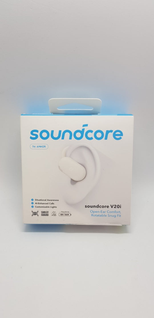 Soundcore V20i Over-Ear Headphones Bluetooth ANC B-Ware Neuwertig