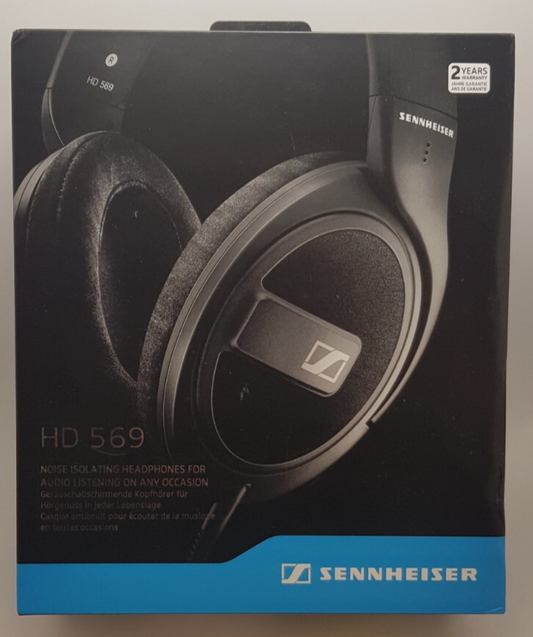 Sennheiser HD 569,B-Ware. (1/19/3883,3908) Neuwertig!!!