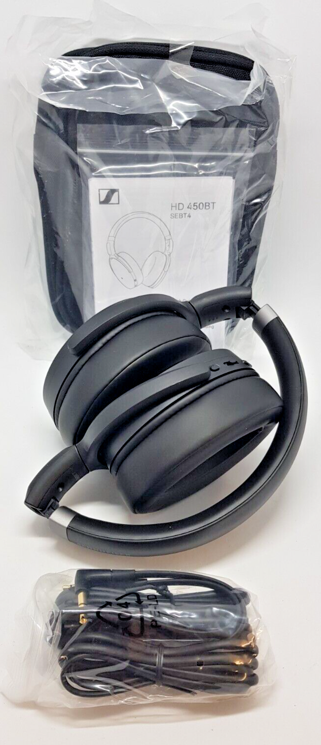 Sennheiser HD 450 BT schwarz, B-Ware,3/12/5238,7366 Neuwertig !!!1