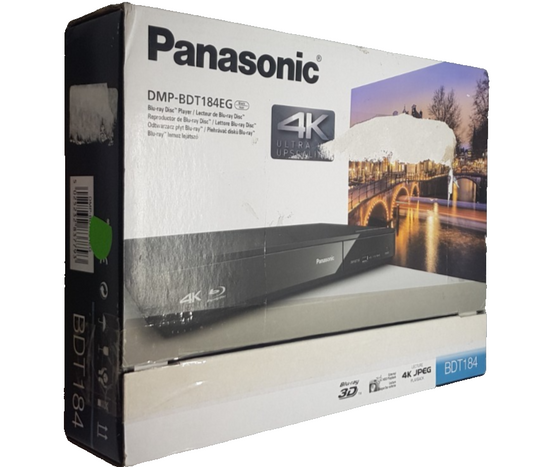 Panasonic DMP-BDT184 Full HD Blu-ray Player mit 4K-Upscaling & Smart-Funktionen