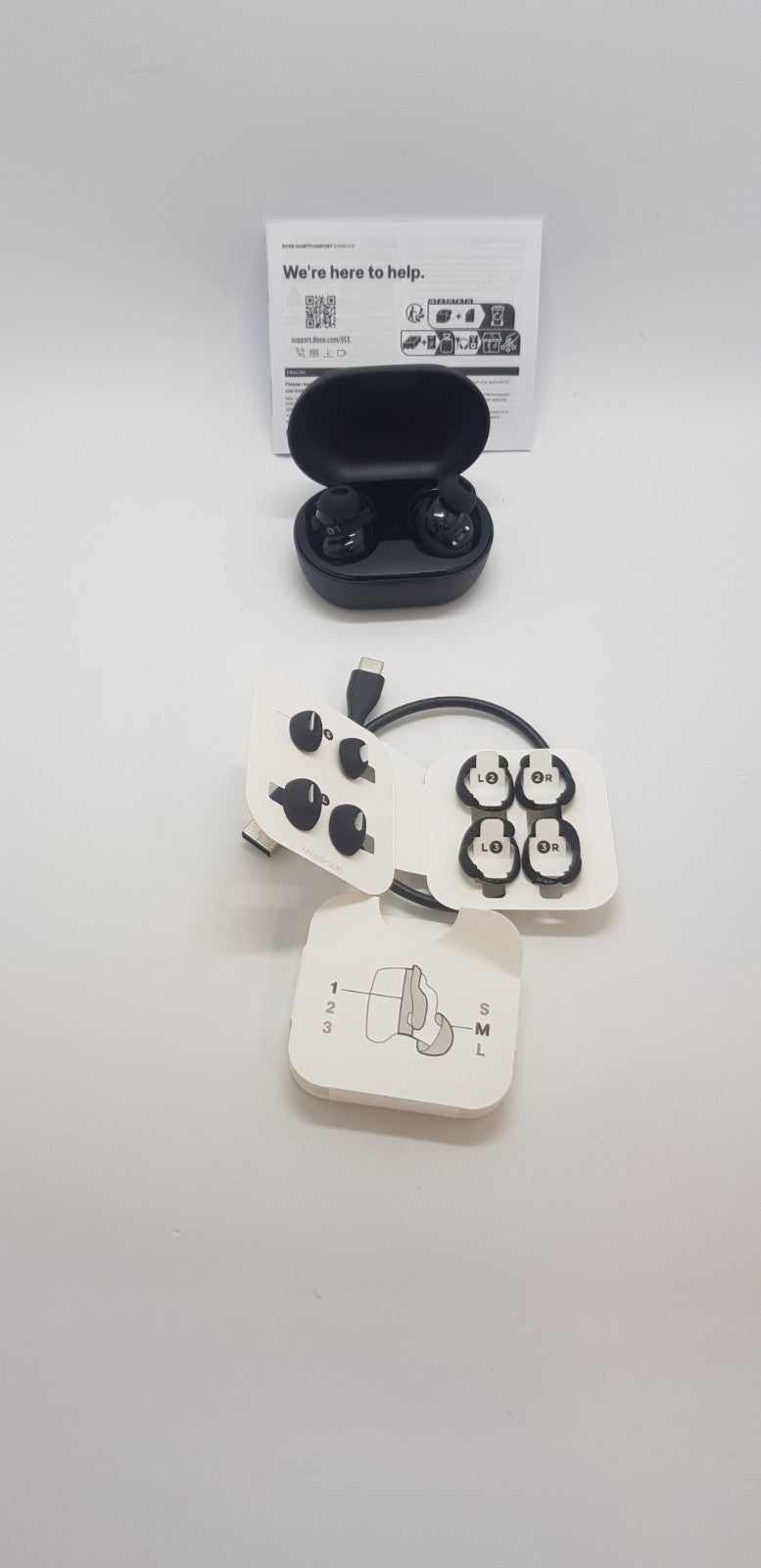 Bose QuietComfort Earbuds,B-Ware, NEUWERTIG!2/20/10,13,25,47,30,83,64,66,61