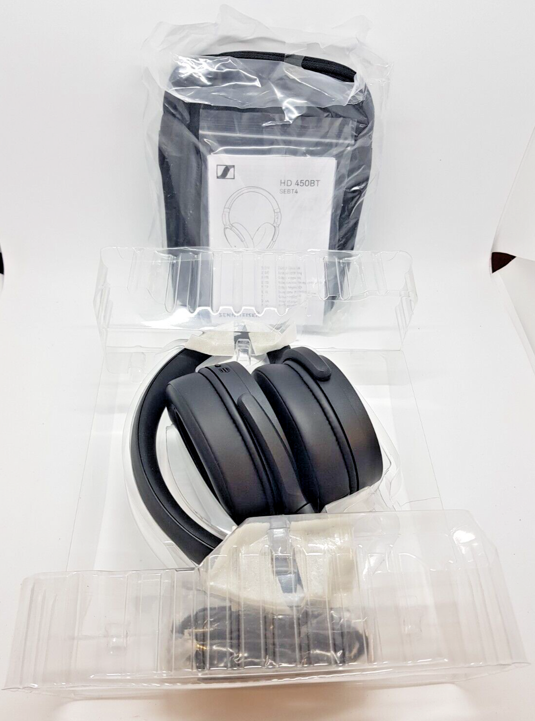 Sennheiser HD 450 BT schwarz, B-Ware,3/12/5238,7366 Neuwertig !!!1