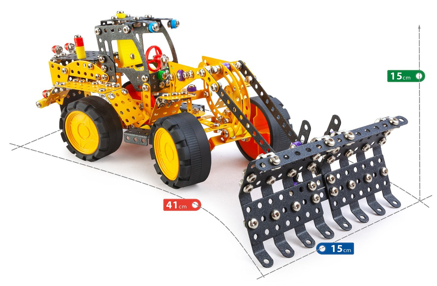 Konstruktionsspielzeug Metall Bausatz 7in1 Fahrzeuge ab 8 Jahren  PRO SCRATCH