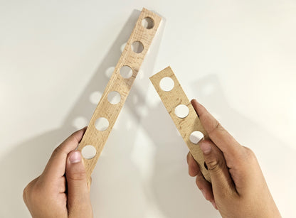 Konstruktionsspielzeug Holz Bausatz ab 4 Jahren CONSTRUCTOR JUNIOR SPORTSCAR