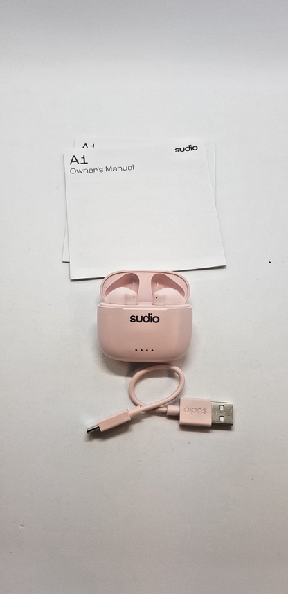 Sudio A1 Bluetooth In-Ear Kopfhörer Mikrofon True Wireless B-Ware Neuwertig