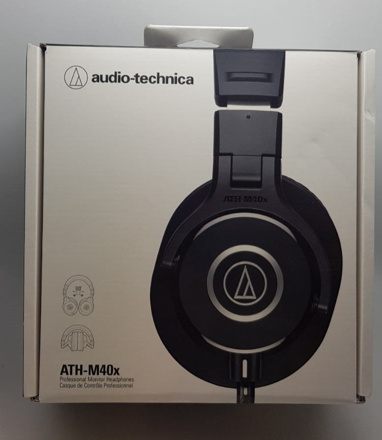 Audio Technica ATH-M40x  Black, B-Ware,Neuwertig,1/34/2864