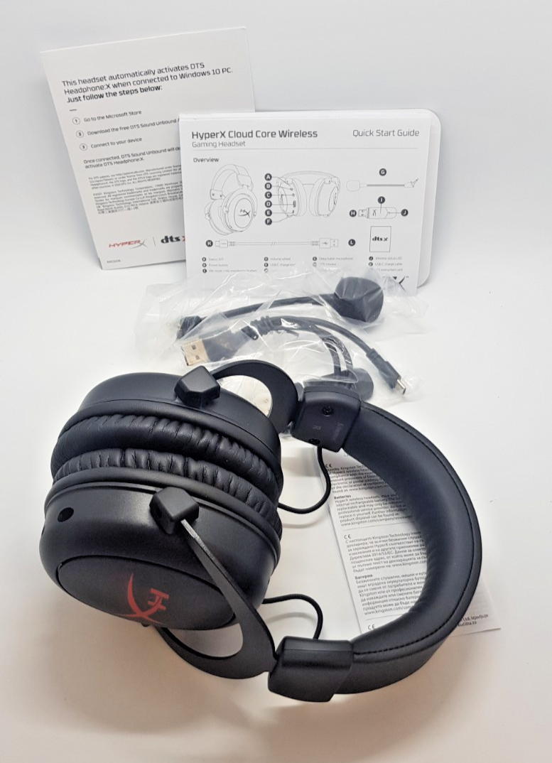 HyperX Cloud Core Wireless, B-Ware! (3/21/8985) Neuwertig.