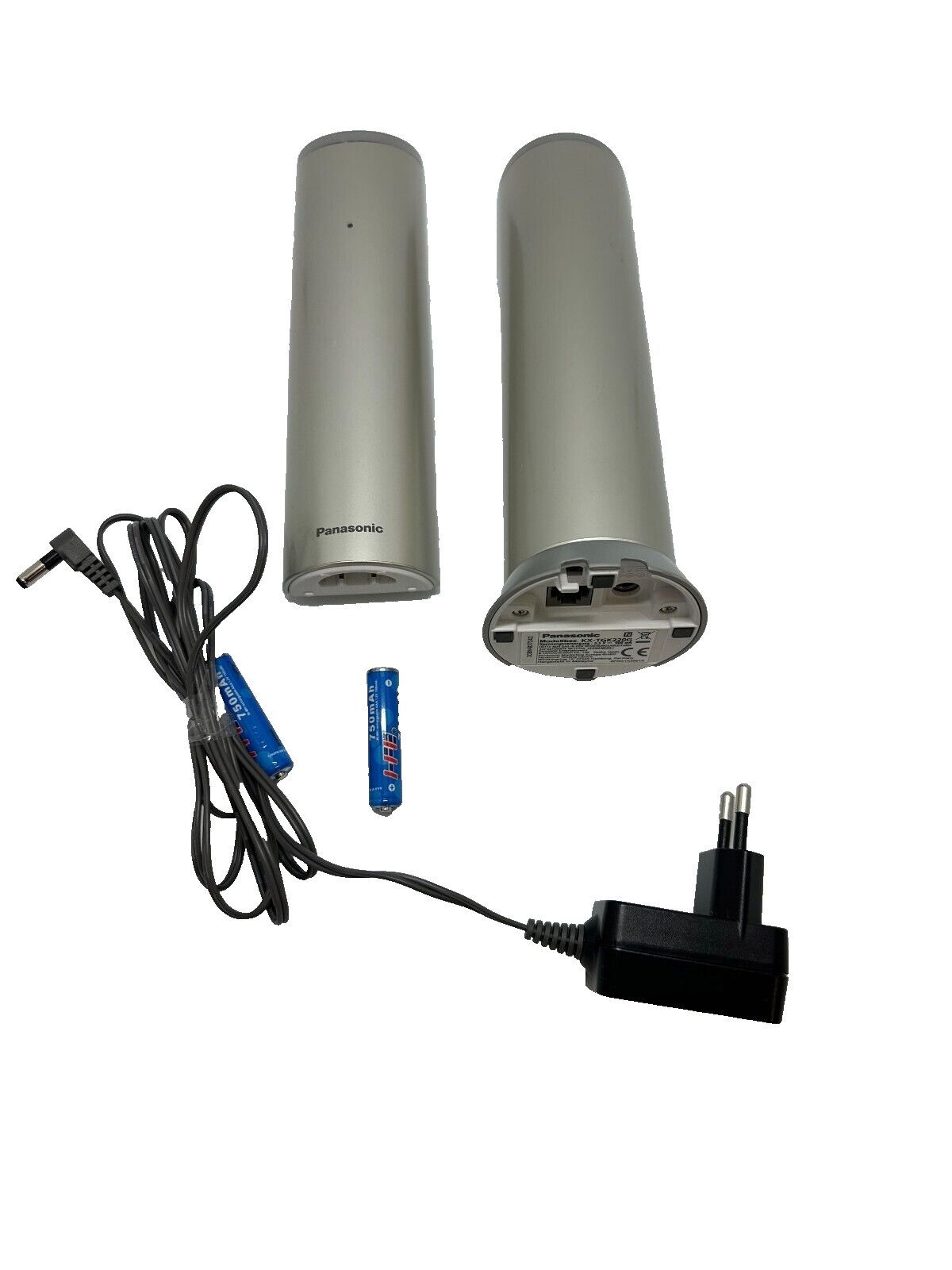 Panasonic Design Telefon KX-TGK220 Schnurlostelefon -  Silber-Weiß