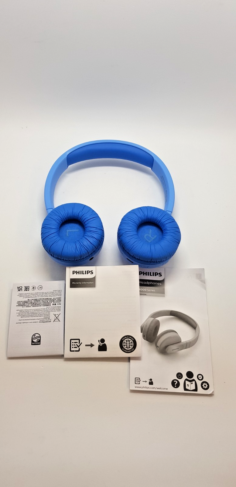 Philips TAK4206BL blau On-Ear-Kopfhörer,B-Ware,Neuwertig,2/25/7282,3/33/6179