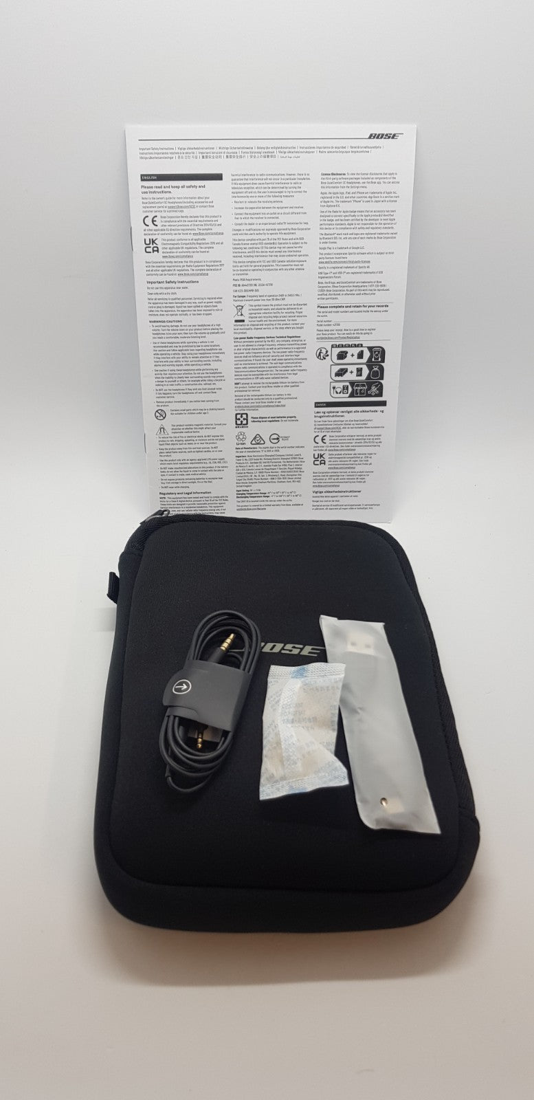 Bose QuietComfort SC NEUWERTIG! 2/23/5890