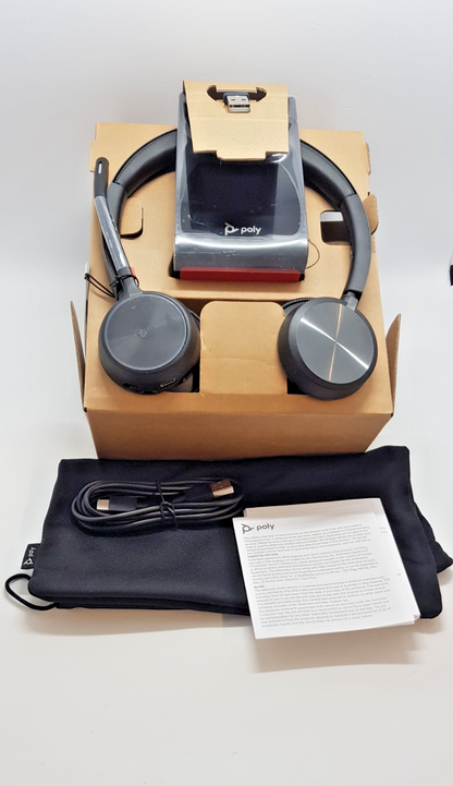 Poly Voyager 4320 Bluetooth Headset Mikrofon Office PC B-Ware Neuwertig