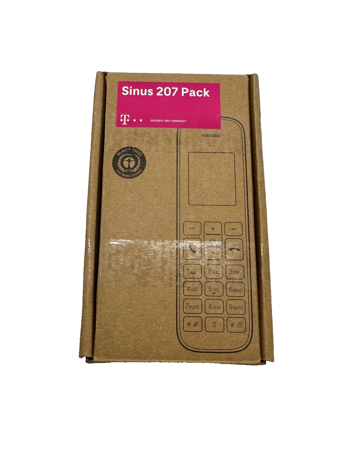 Telekom Sinus A 207 - Erweiterung Mobilteil, Schwarz, B-Ware