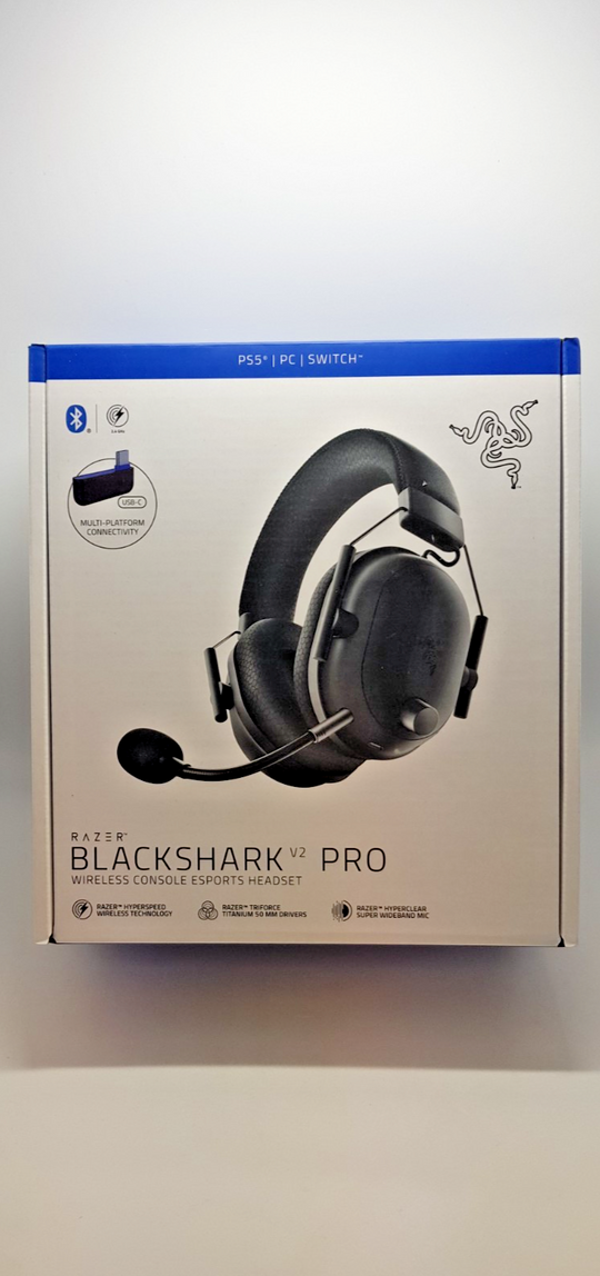 Razer BlackShark V2 Pro Wireless Gaming Headset Mikrofon PC PS5 Xbox B-Ware Neuw