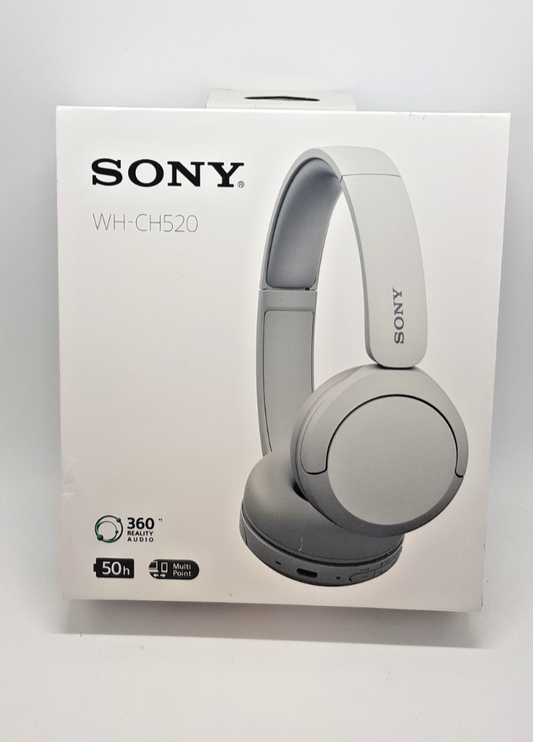 Sony WH-CH520 Bluetooth Wireless On-Ear Kopfhörer mit Mikrofon B-Ware Neuwertig