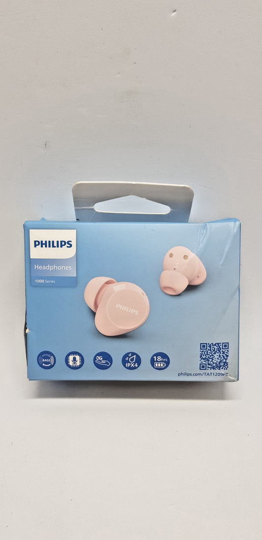 Philips TAT1209 True Wireless Earbuds Bluetooth ANC B-Ware Neuwertig