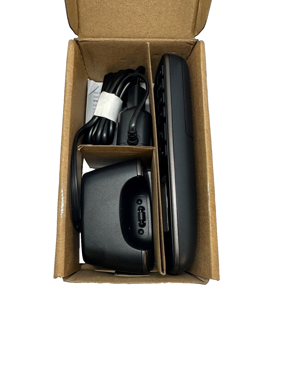 Telekom Sinus A 207 - Erweiterung Mobilteil, Schwarz, B-Ware