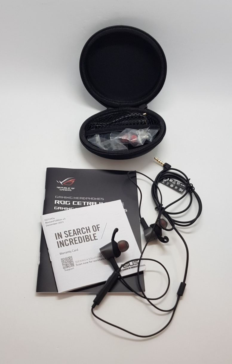 ASUS ROG Cetra II Core In-Ear-Gaming-Kopfhörer, B-Ware ,Neuwertig