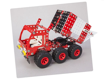 Konstruktionsspielzeug Metall Bausatz LKW Pro Premium mit Anhänger ab 8 Jahren