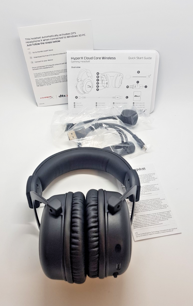 HyperX Cloud Core Wireless, B-Ware! (3/21/8985) Neuwertig.
