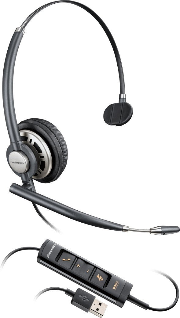 Plantronics EncorePro 715 Headset Kopfhörer Retourware /1