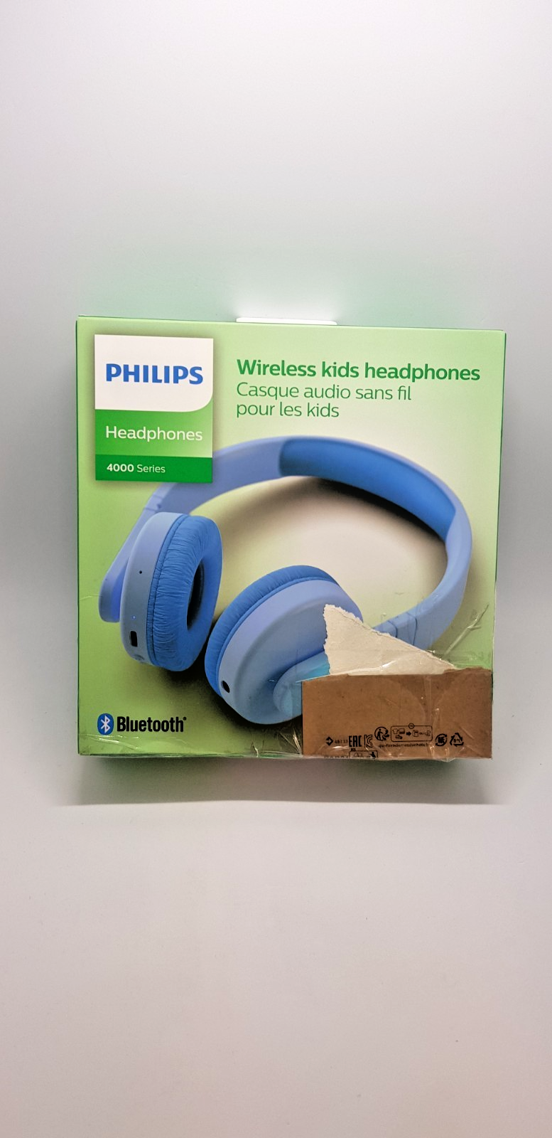 Philips TAK4206BL On-Ear Kopfhörer Bluetooth Kids Blau B-Ware Neuwertig