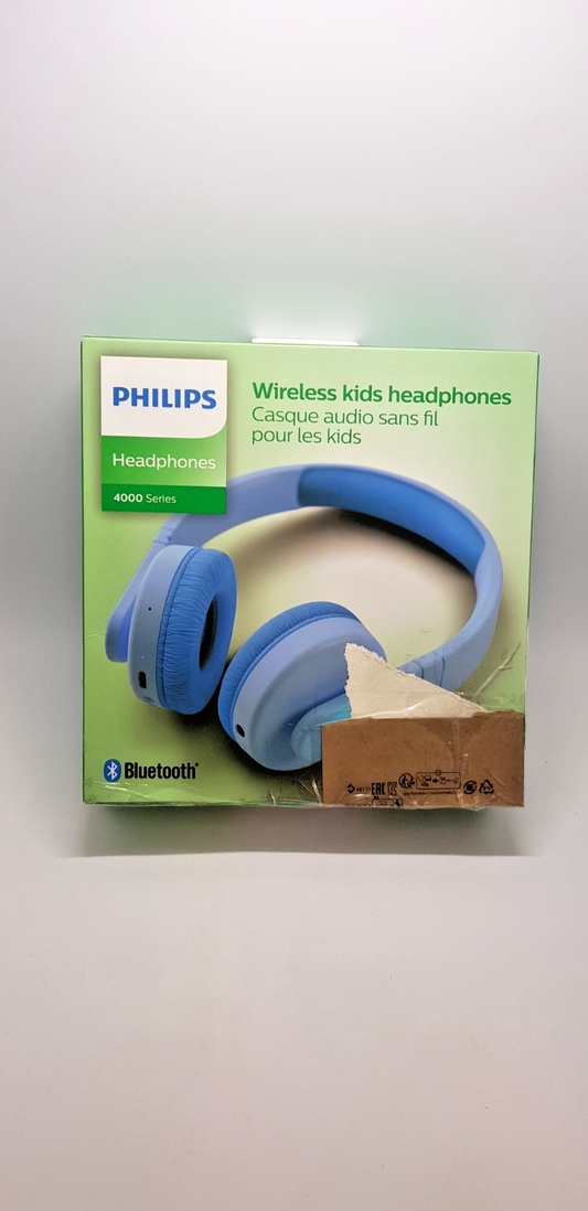 Philips TAK4206BL On-Ear Kopfhörer Bluetooth Kids Blau B-Ware Neuwertig