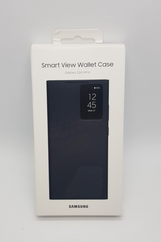 Samsung Smart View Wallet Case EF-ZS928 – Für Galaxy S24 Ultra (Black) NEUWERTIG