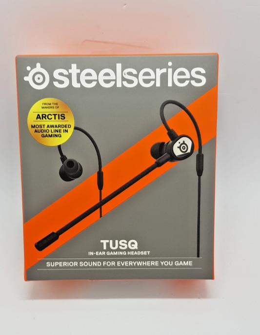 Steelseries TUSQ Gaming Kopfhörer Abnehmbares Mikrofon B-Ware Neuwertig