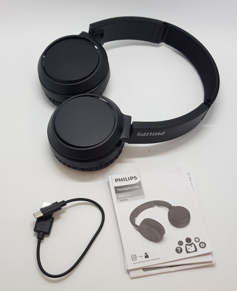 PHILIPS On Ear Kopfhörer H4205BK/00 mit Bass Boost-Taste