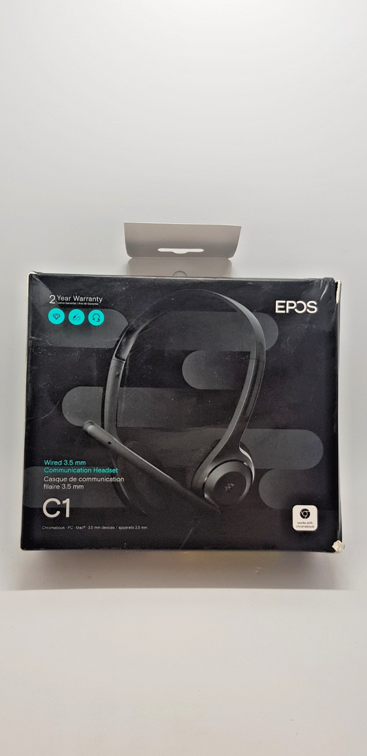 EPOS C1 USB Headset Mikrofon Office Call Center PC B-Ware Neuwertig