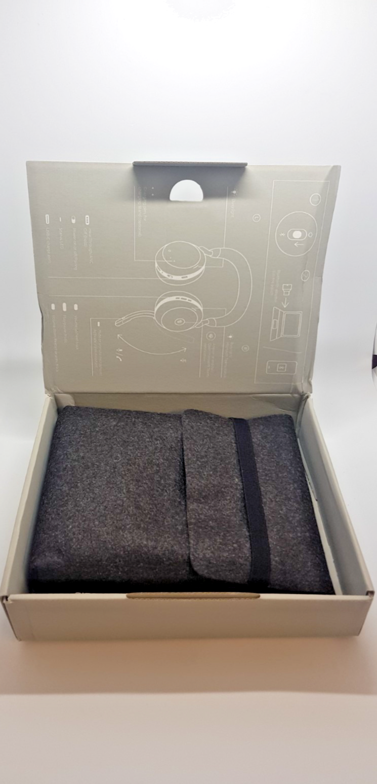 Jabra Evolve2 75 USB Headset Mikrofon Office Call Center PC B-Ware Neuwertig