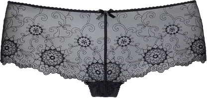 NUANCE Damen-Spitzenhöschen, schwarz