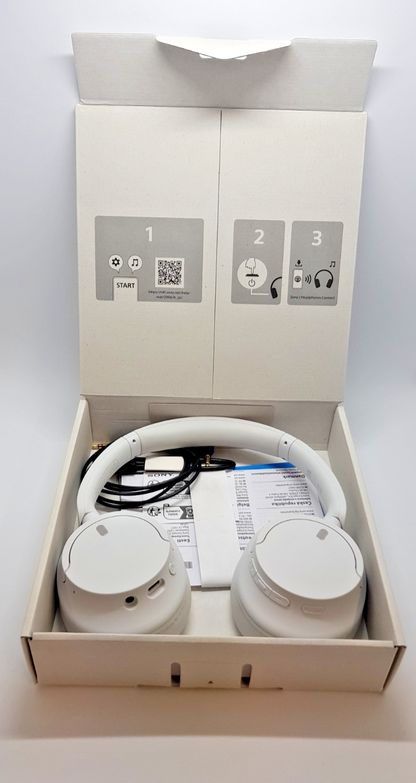 Sony WH-CH720 Over-Ear Headphones Bluetooth ANC Weiß B-Ware Neuwertig