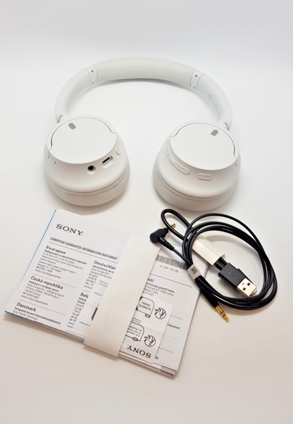 Sony WH-CH720 Over-Ear Headphones Bluetooth ANC Weiß B-Ware Neuwertig