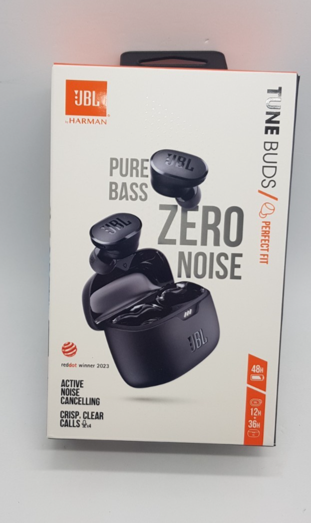 JBL Tune Buds, Bluetooth In-Ear Kopfhörer Headset kabellos, schwarz