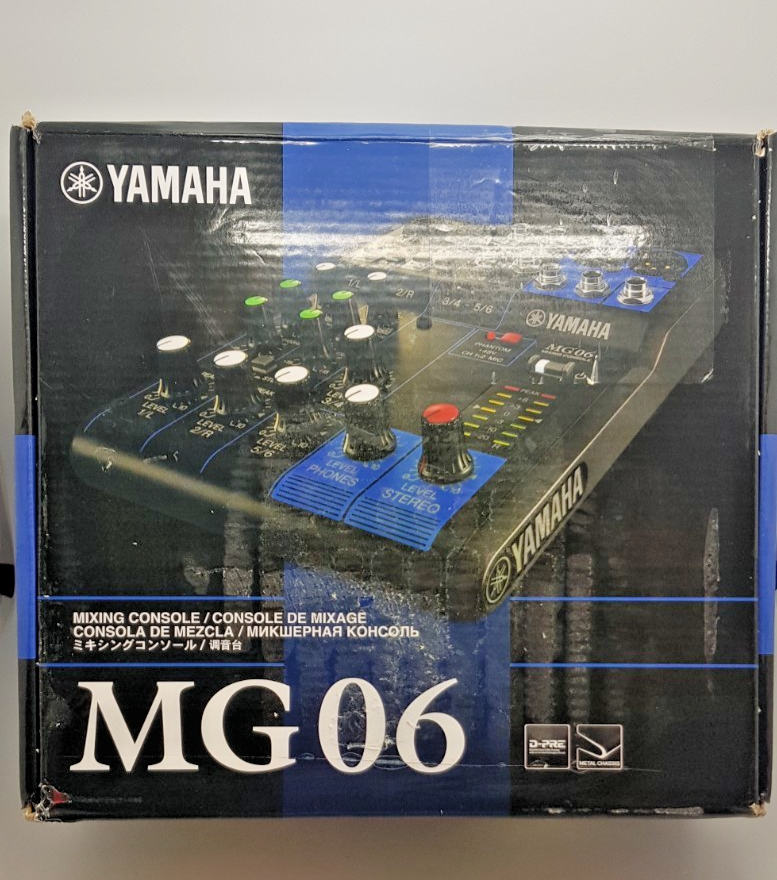 Yamaha MG 06 Kompaktmixer B-Ware,Neuwertig