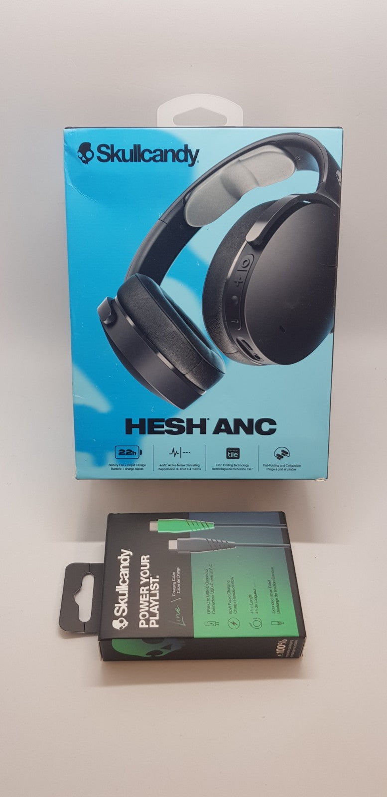Skullcandy Hesh ANC Over-Ear Kopfhörer,B-Ware,Neuwertig,3/22/3050