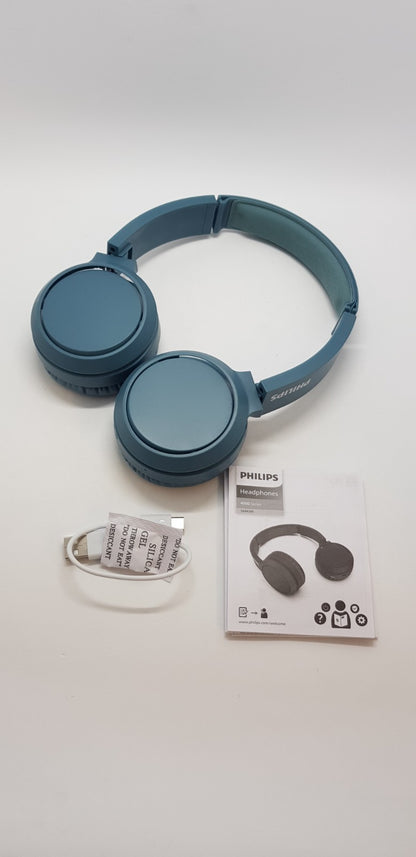 Philips On Ear Kopfhörer H4205BL/00 mit Bass Boost-Taste Bluetooth, 29 Stunden
