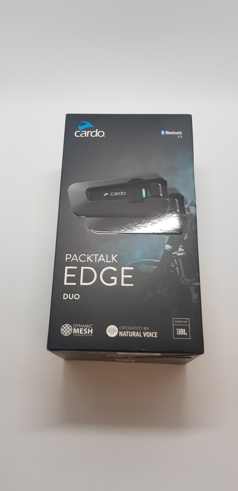 Cardo Packtalk Edge Motorrad  Headset  Sprechanlage,B-Ware,Neuwertig,1/18/1250