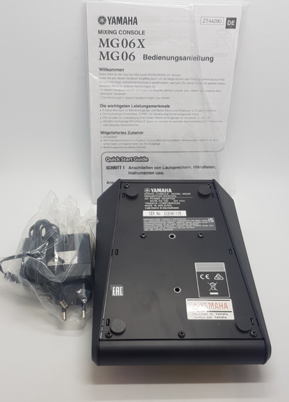 Yamaha MG 06 Kompaktmixer B-Ware,Neuwertig
