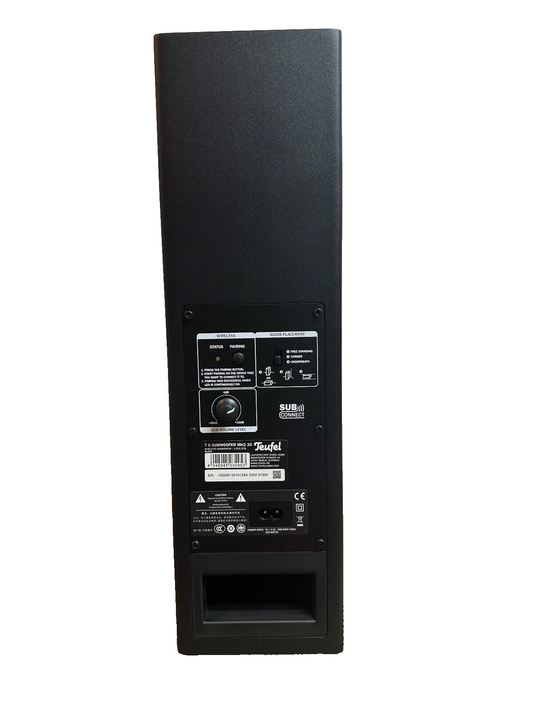 Teufel T6 SW MK2 20 Subwoofer Black B-Ware (6059)