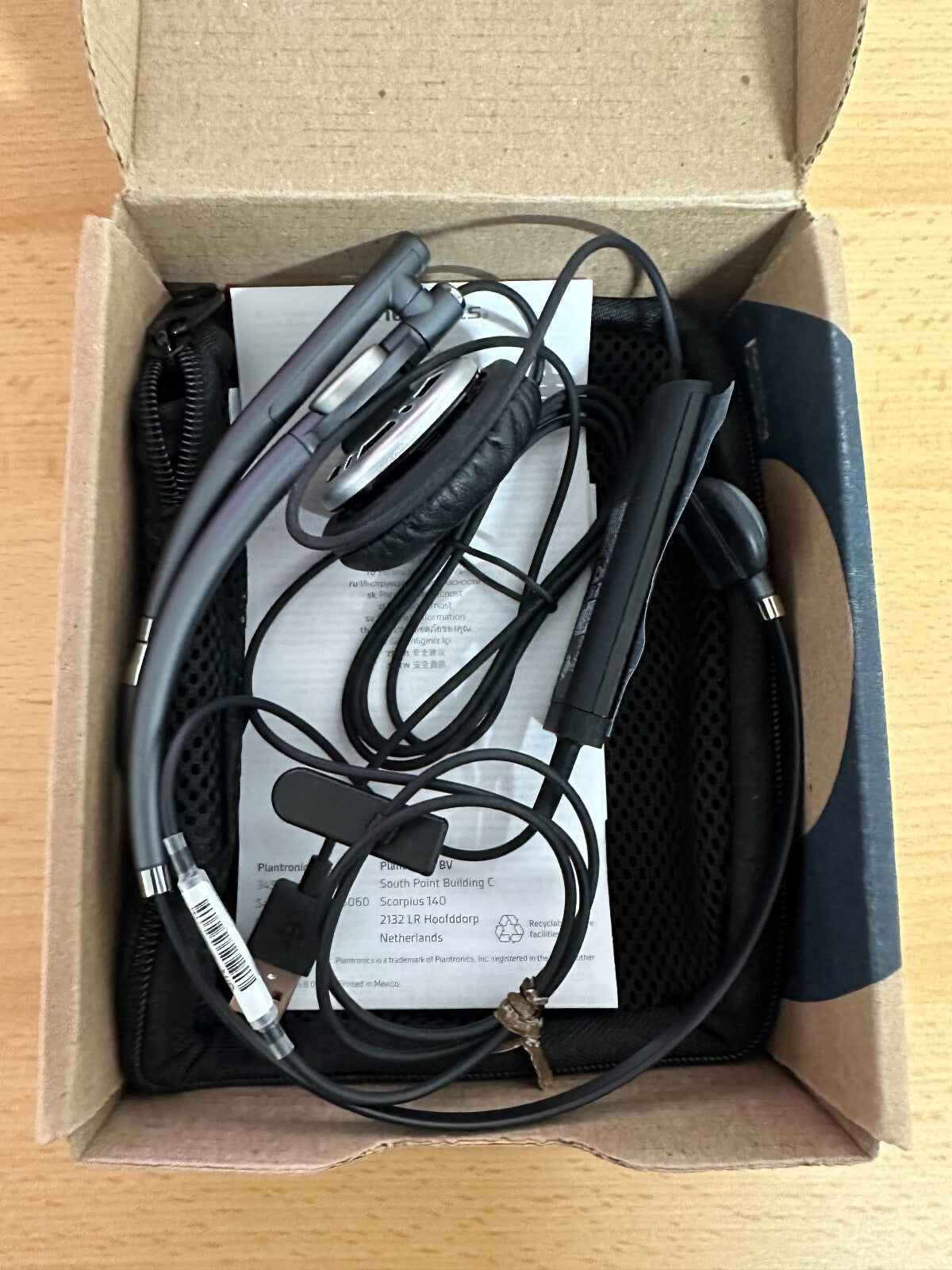 Plantronics EncorePro 715 Headset Kopfhörer Retourware /1