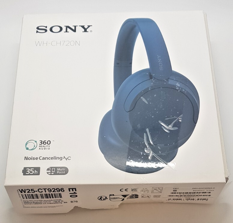 Sony WH-CH720 Blau, B-Ware. NEUWERTIG! 1/31/6040,6054
