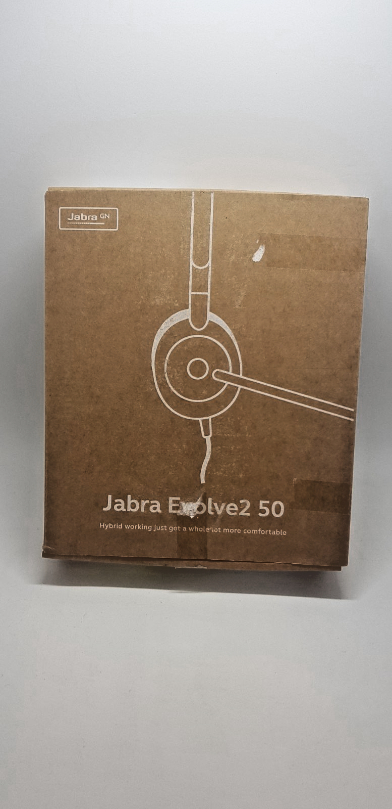 Jabra Evolve2 50 Stereo USB-C Headset Mikrofon Office PC B-Ware Neuwertig