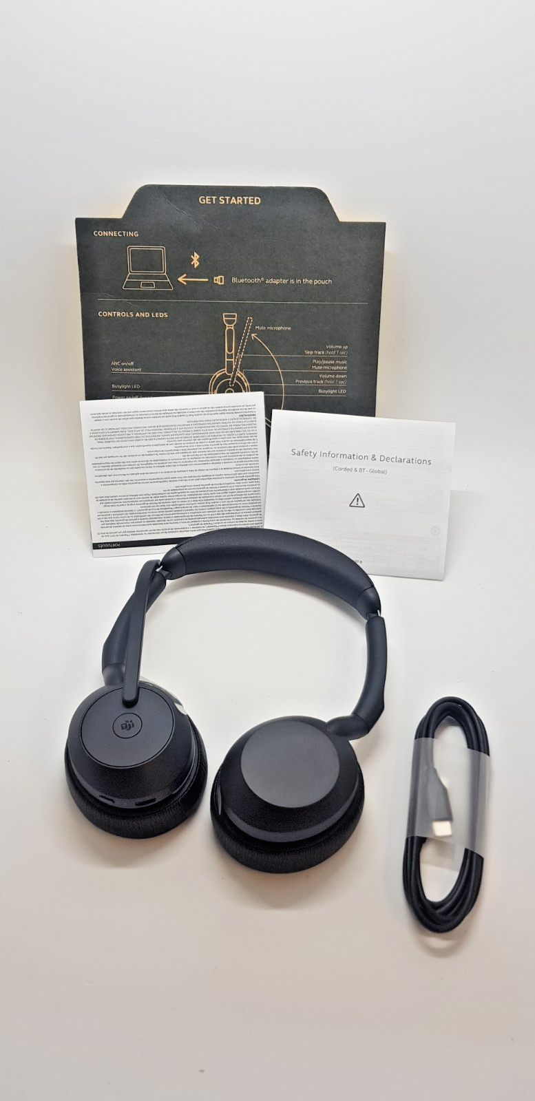 JABRA Evolve2 55 Stereo MS USB-A, B-Ware, Neuwertig. 3/21/7041