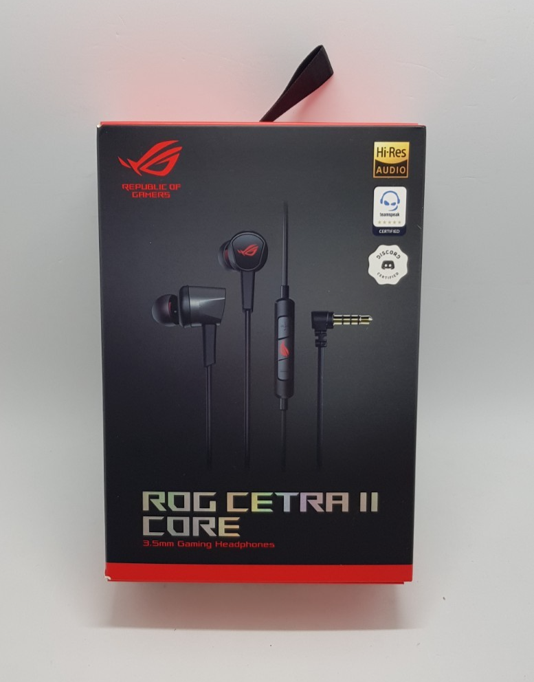 ASUS ROG Cetra II Core In-Ear-Gaming-Kopfhörer, B-Ware ,Neuwertig