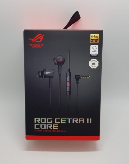 ASUS ROG Cetra II Core In-Ear-Gaming-Kopfhörer, B-Ware ,Neuwertig