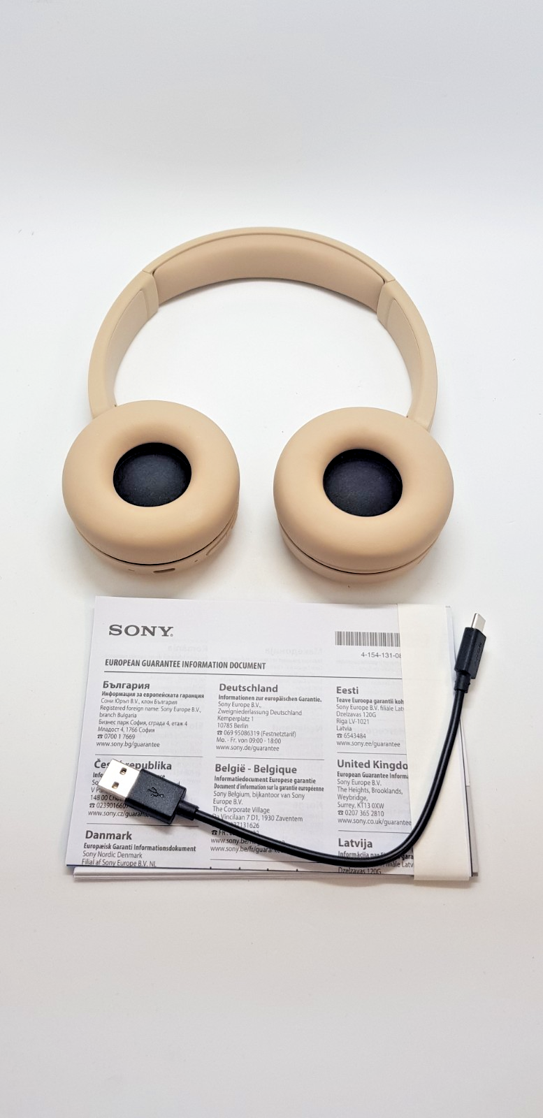 Sony WH-CH520 ,B-Ware, Neuwertig!!!3/25/7490