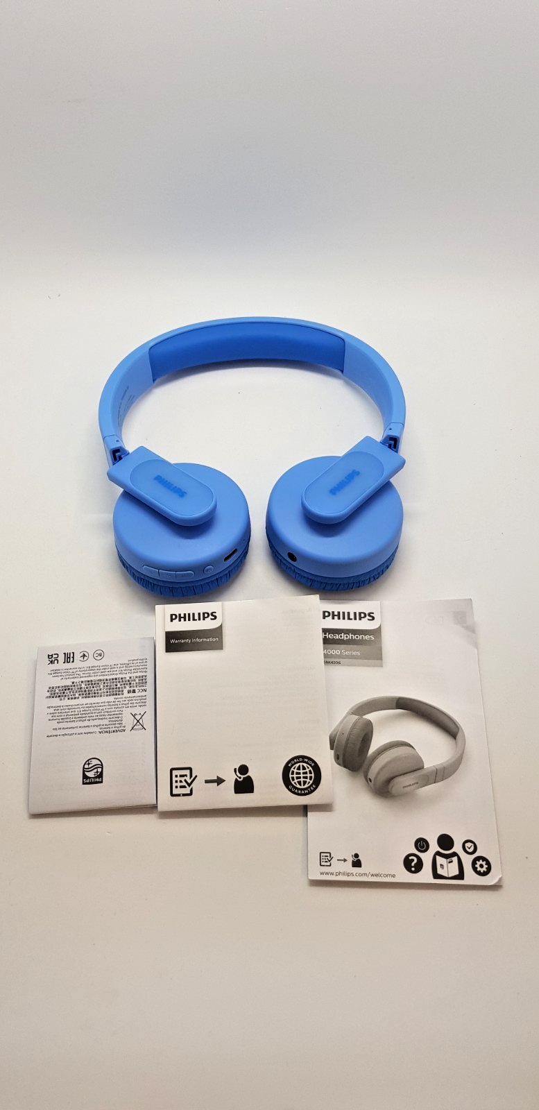 Philips TAK4206BL blau On-Ear-Kopfhörer,B-Ware,Neuwertig,2/25/7282,3/33/6179